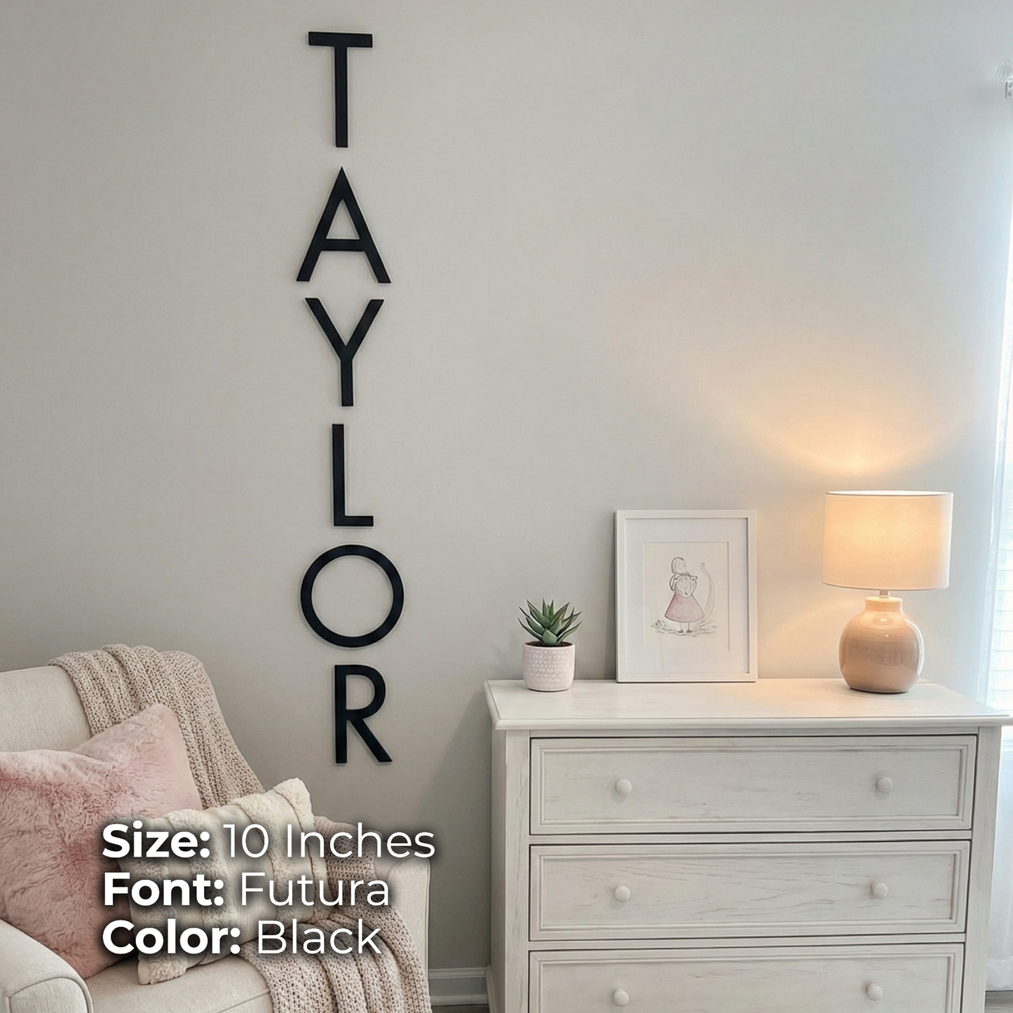 Custom Name Wall Letters